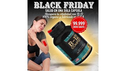 VITAMINA B12 COMPLEX BLACK FRIDAY