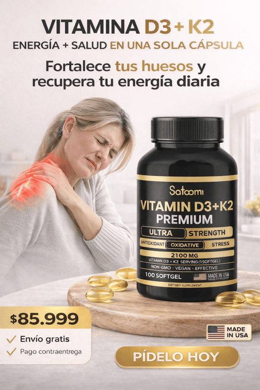 Vitamina D3+K2 - Satoomi