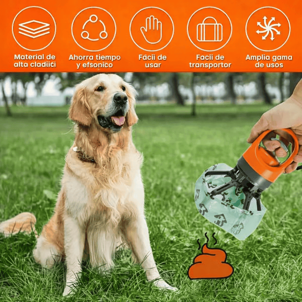 RECOGEDOR RESIDUOS MASCOTAS