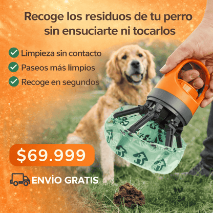 RECOGEDOR RESIDUOS MASCOTAS