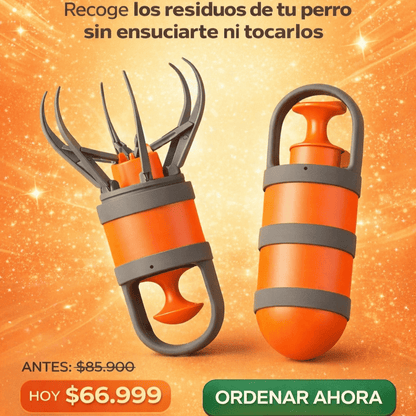 RECOGEDOR RESIDUOS MASCOTAS