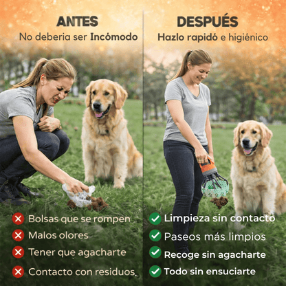 RECOGEDOR RESIDUOS MASCOTAS